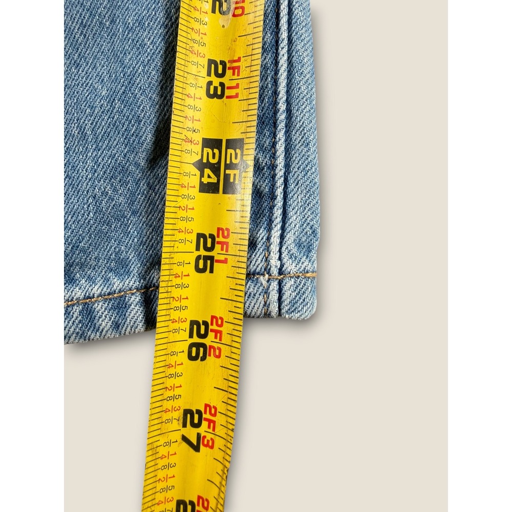 Levis Premium 501 Original Fit Distressed Light Wash Jeans W29 L26 36200-0072 - Picture 7 of 9